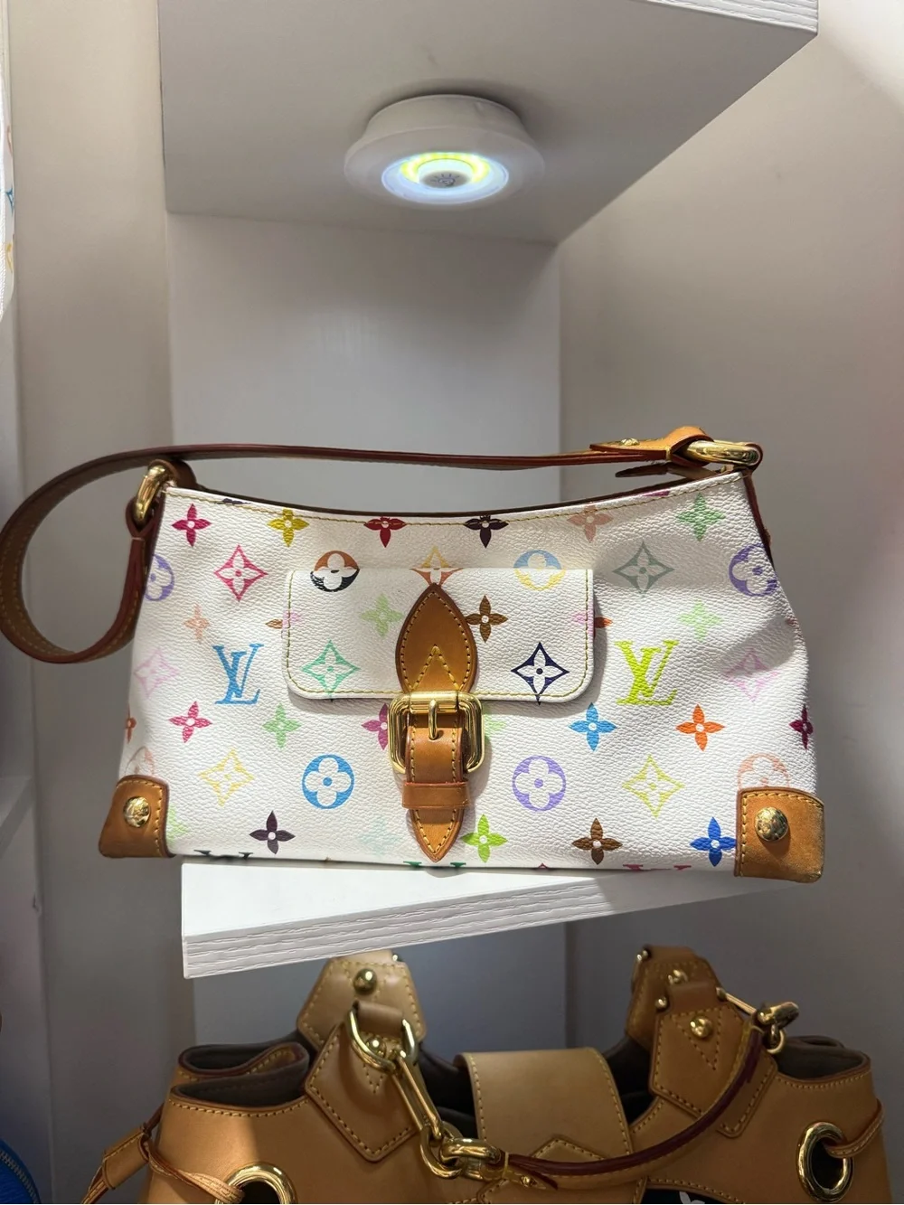 Louis Vuitton x Takashi Murakami vintage 2006 collection Eliza Shoulder bag